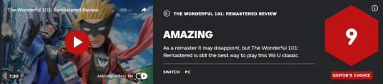 《神奇101：重制版》IGN 9分 GS 4分 差异巨大