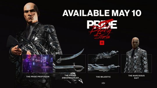 《杀手3》DLC“傲慢”预告 5月10日上线，可获全新服装 内测手游
