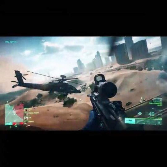 《战地2042》实机演示片段公布 炮弹漫天的空战