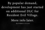 《生化危机8：村庄》制作人：DLC正在开发中