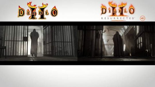 《暗黑2：重制版》新CG与原版对比 画质提升，技术进步明显