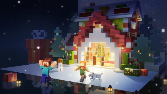 《我的世界》冬日玩法已送达 一起开启圣诞冒险
