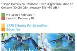 PS5版《地平线：西部禁域》2月11日预载