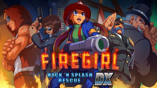 灭火肉鸽动作游戏《消防女孩DX》本月全平台发售