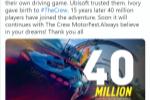 《飙酷车神》玩家超过4000万 今年有新作