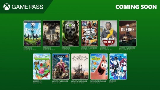 Game Pass 4月下旬游戏公布：《33号远征队》领衔