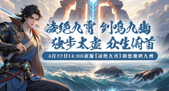 破霄证道，问鼎乾坤	！《剑啸九州》新服"凌绝九霄"震撼启幕！